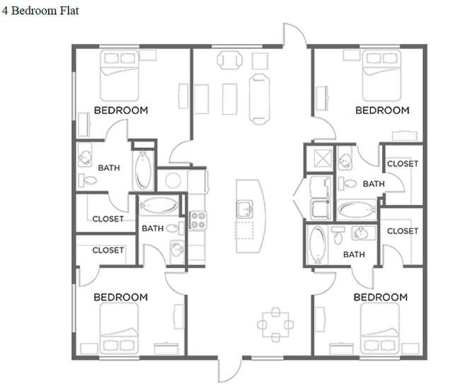 4 Bedroom Flat - The Thompson
