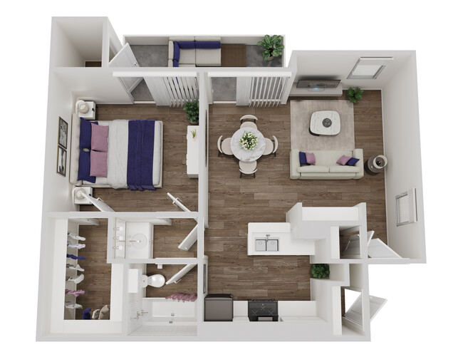 Floorplan - Solace Apartment Homes