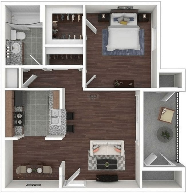 Floorplan - Asteria Apartment Homes
