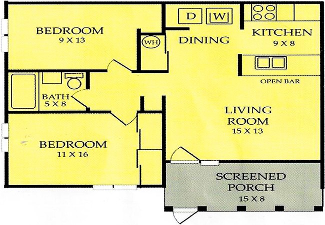 Floorplan - Mystic Woods Condos