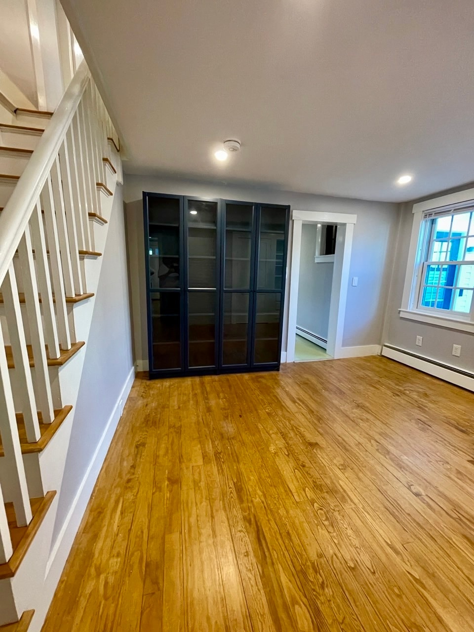 There are multiple built-ins in the dining room/home office, some original, some new. - 20 Chapel St