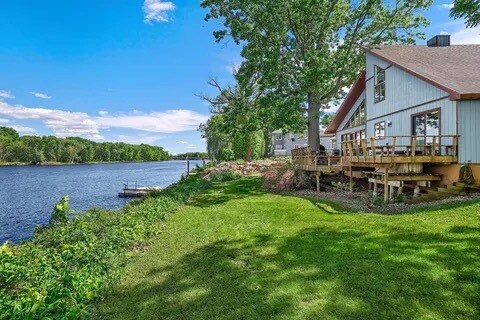river side of house - 218 Shore Acres Rd