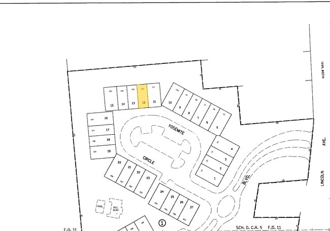 Plat Map - Park Place