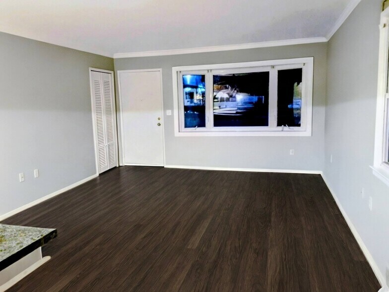 View of living room from kitchen - 411 Brewer St