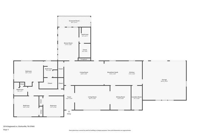 Building Photo - Spacious 4BR (or 3BR + Bonus) with 2 Living Rooms, Screened Porch & 4-Car Garage