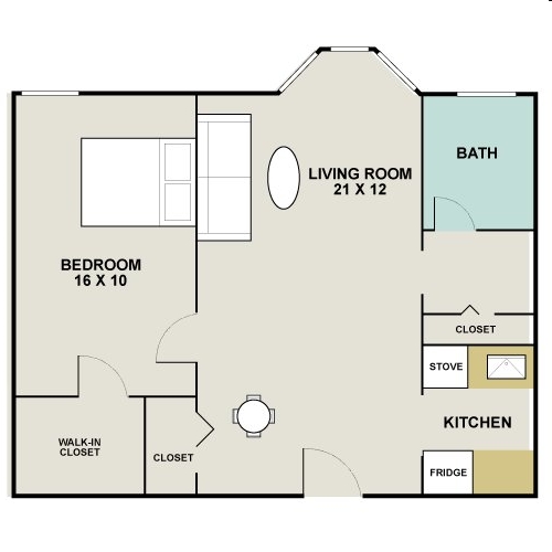 1BR/1BA - University City Associates