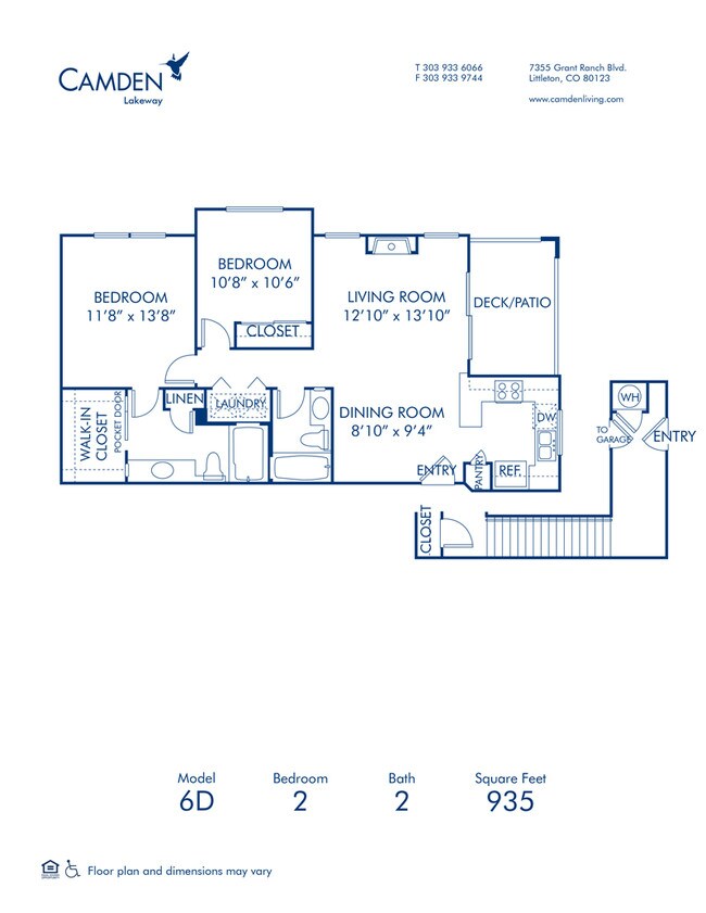 Floorplan - Camden Lakeway