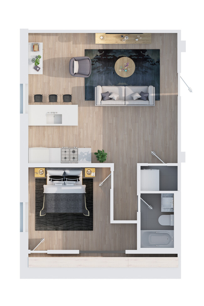 Floorplan - Colonial Flats