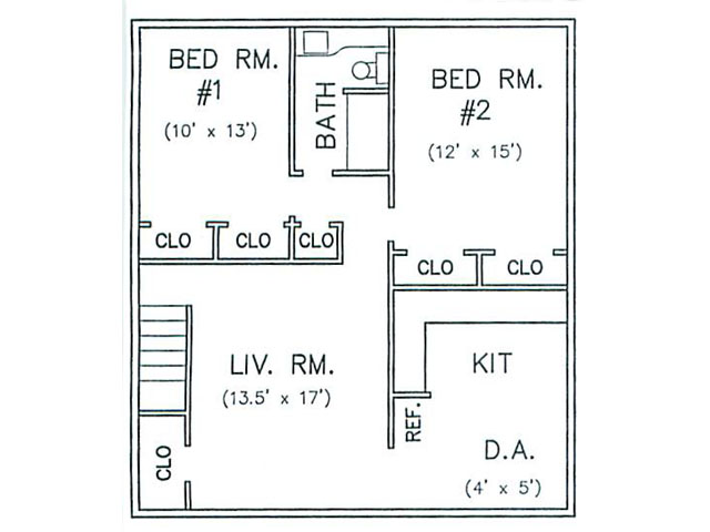 2 Bedroom - Park Lane Apartments