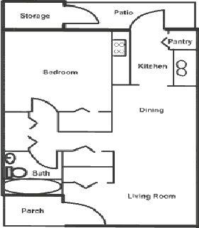 1BR/1BA - Victoria Pointe