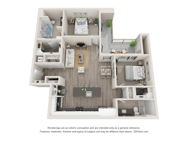 Floorplan - Durham Heights