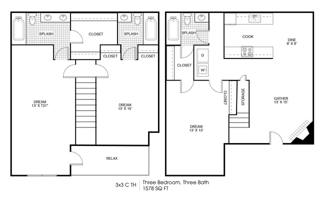 Floorplan - The Iris Apartments