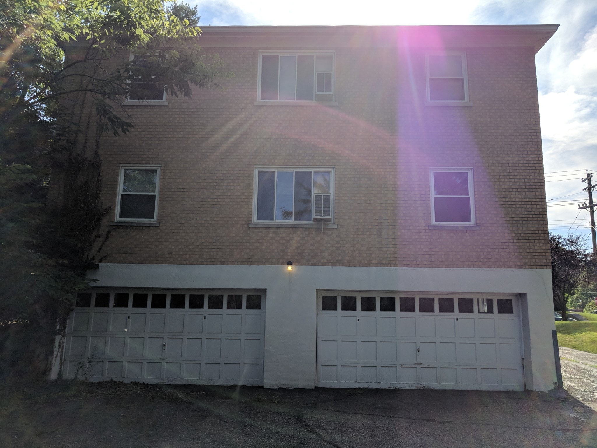 Behind building garage - 716 S Ft Thomas Ave