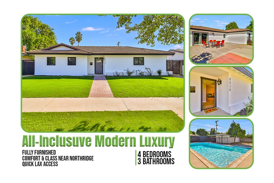 all inclusive modern luxury - 8520 Jumilla Ave