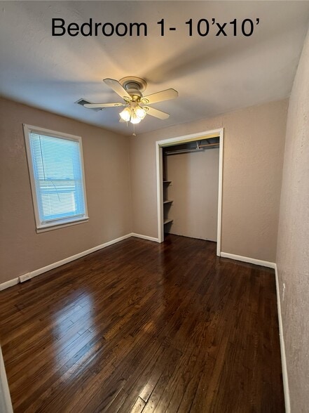 Bedroom 1 - 10'x10' - 821 S Saville Ave