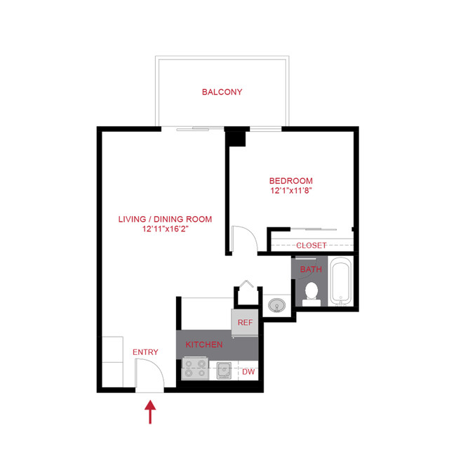 Floorplan - 180 Flats