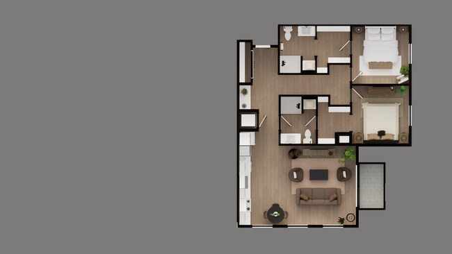 Building Photo - Brand New! Two Bed Corner Unit + Fireplace