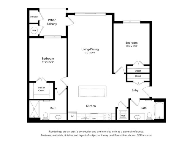 Floorplan - South Range Crossings