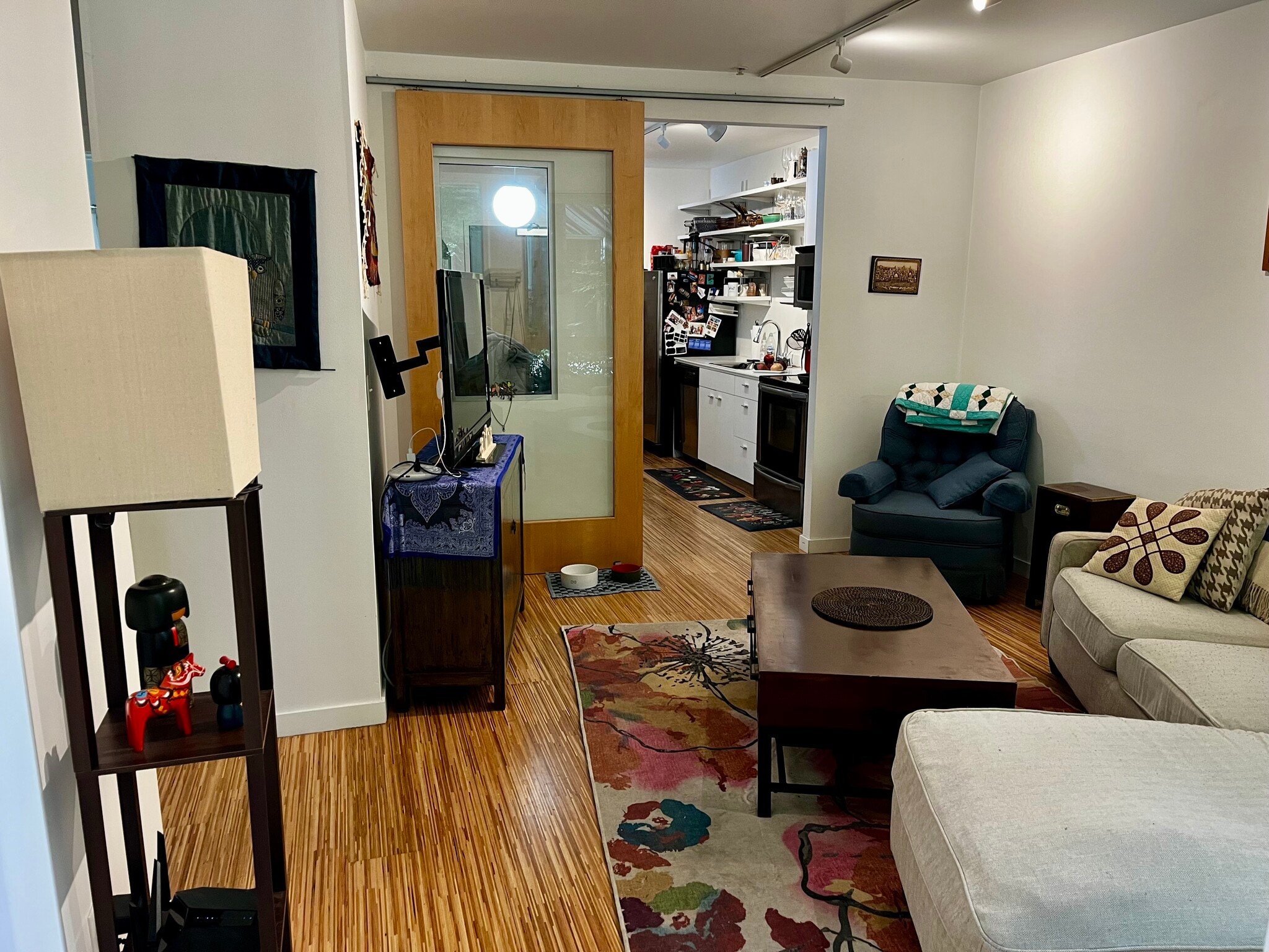 Living Room facing Kitchen - 1201 Pine St