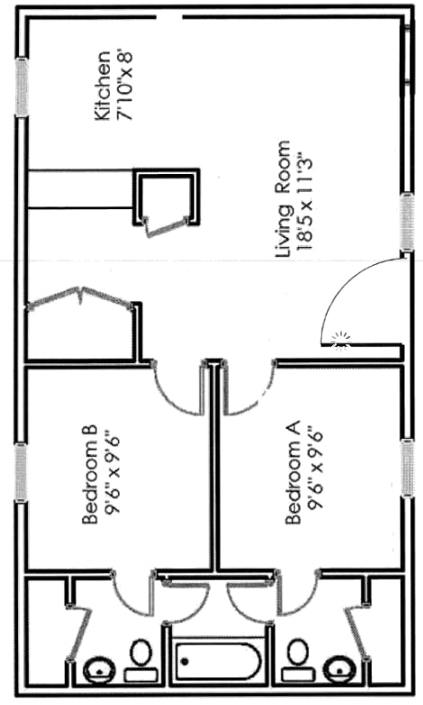 2BR/2BA - Vineyard Apartment & Townhomes