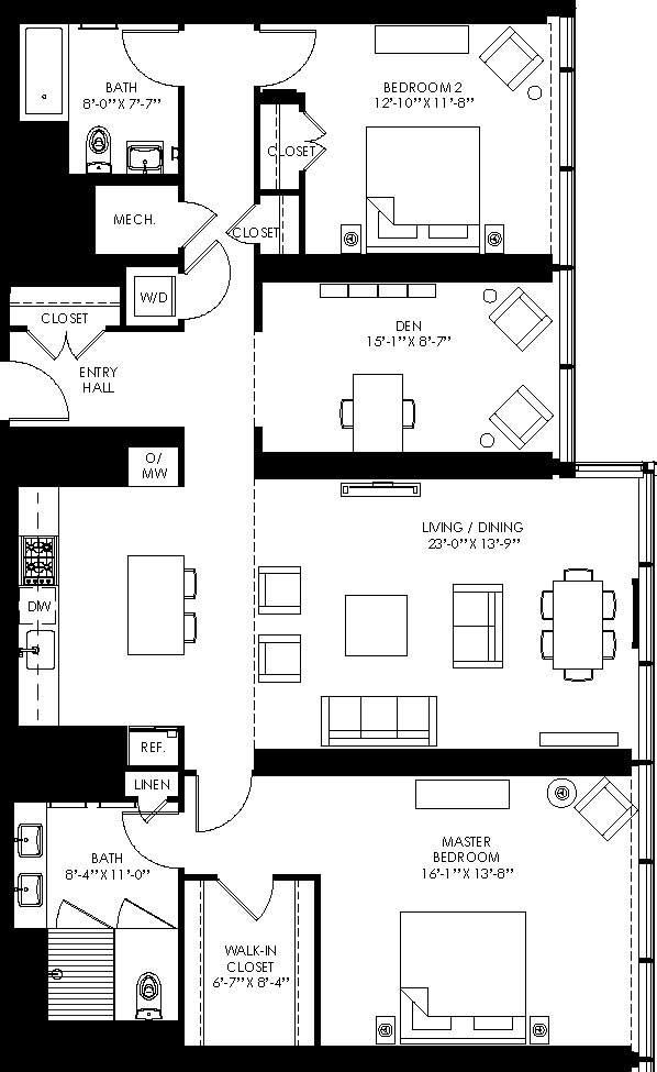 Floorplan - Apartments at Westlight