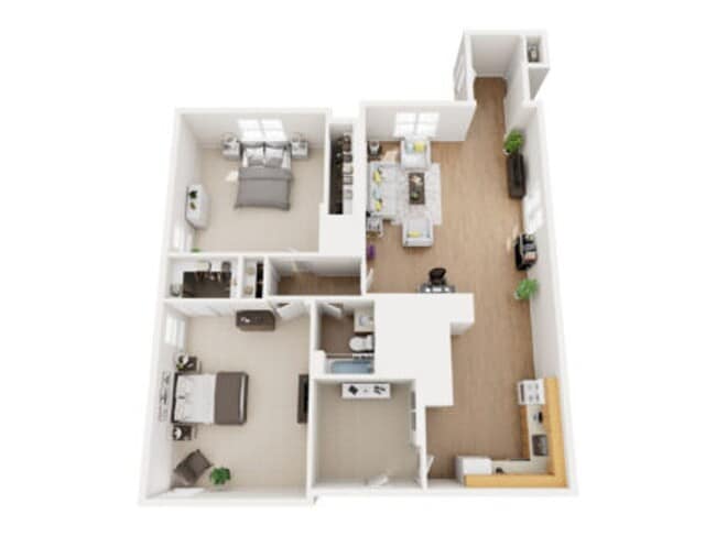 Floorplan - The Village at Hermitage