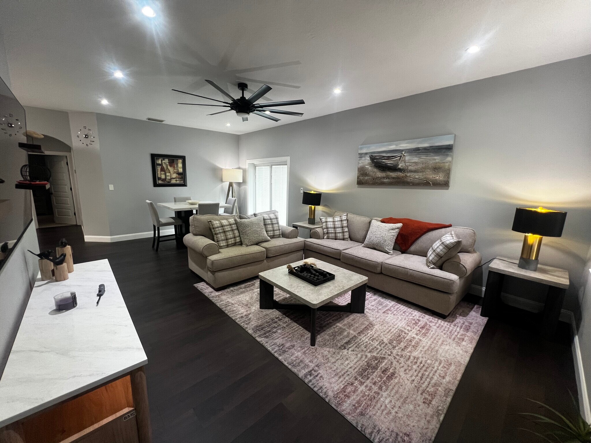 Living room - 312 Poinsetta Dr
