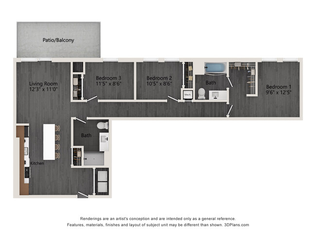 Floorplan - The Thompson at Fulton Market