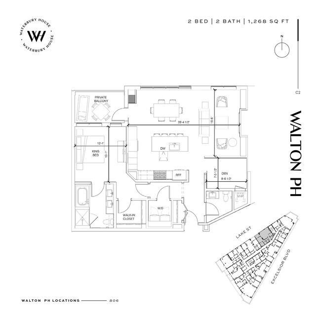 Floorplan - Waterbury House