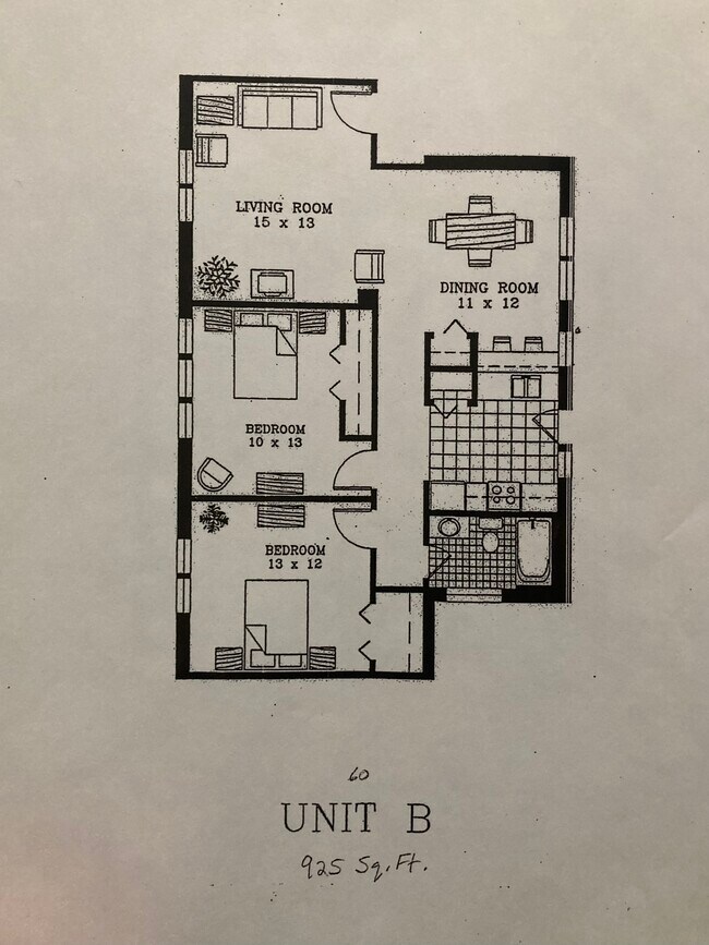 Floorplan - Wilmanor Apartments
