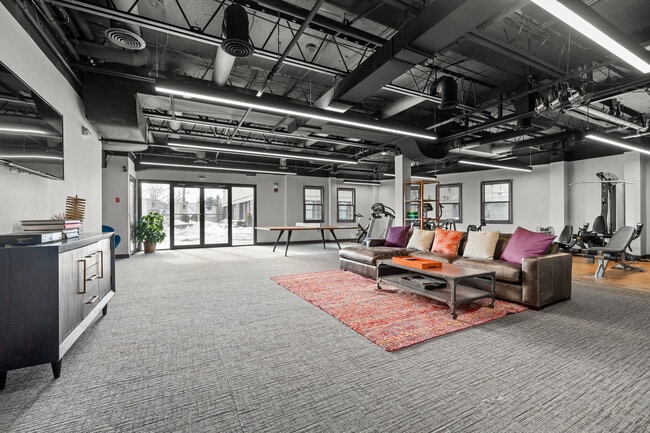 2BR, 2BA - 972SF - Club Room - Belden Square