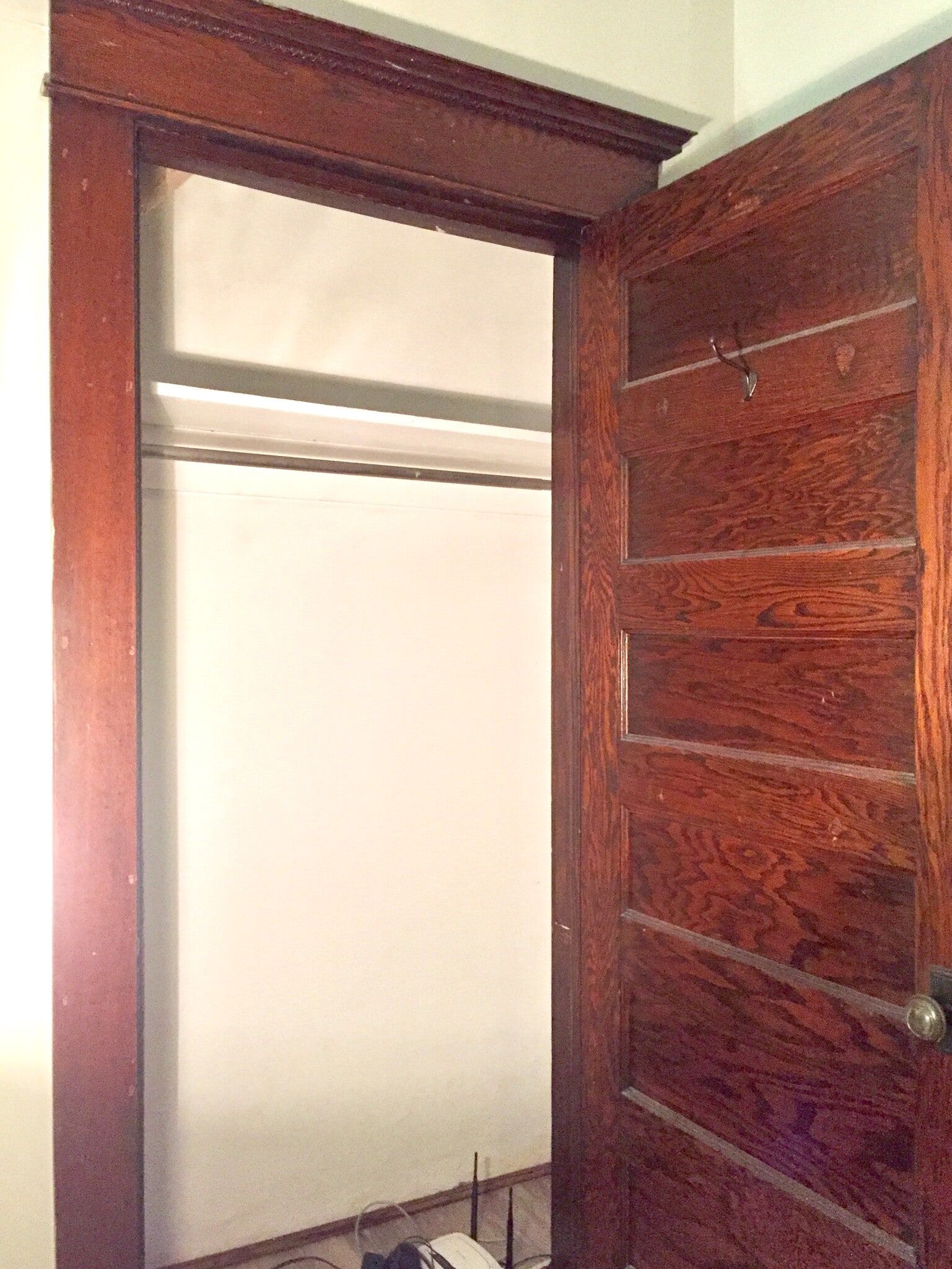 Bedroom closet #2 - approx. 4 ft wide and standard depth - 350 Cobun Avenue