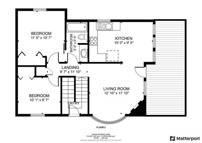 Building Photo - Light & Bright End Unit Townhouse!