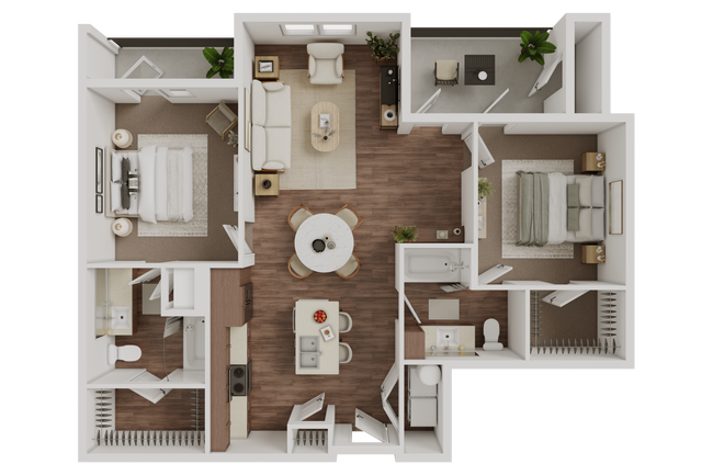 Floorplan - The Mark at Midtown Park
