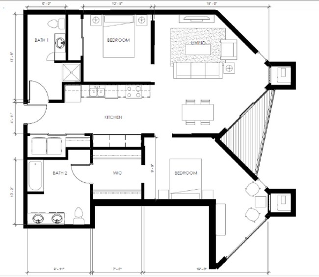 Floorplan - The Bridges Lofts
