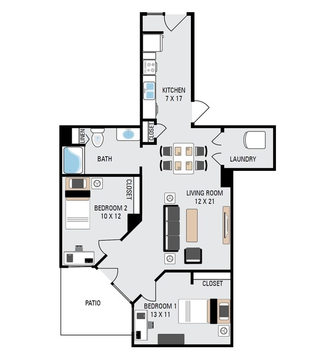 2 bedroom flat - Elevate Student Living