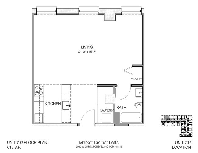 Floorplan - Market District Lofts