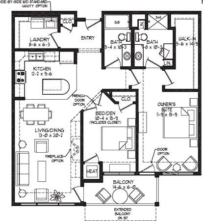 Floorplan - SummerCrest Condos