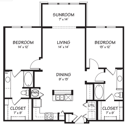 Floorplan - The Reserve on Cave Creek