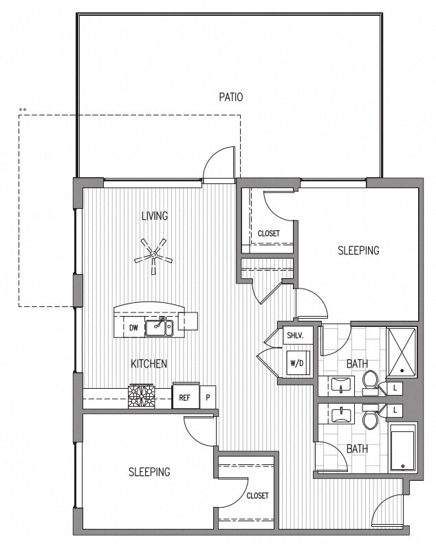 Floorplan - Instrata Little Italy