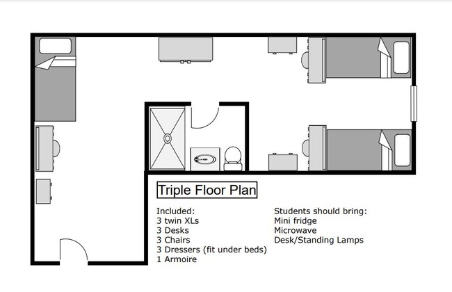 Floorplan - Southgate Campus Centre