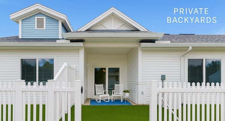 Enjoy your own Private Backyard at Viva at Palm Coast in Palm Coast, Florida. - Viva Palm Coast