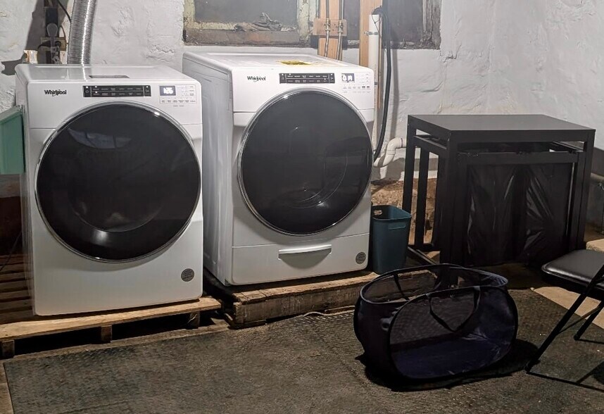 Shared basement laundry area - 52 Genesee St