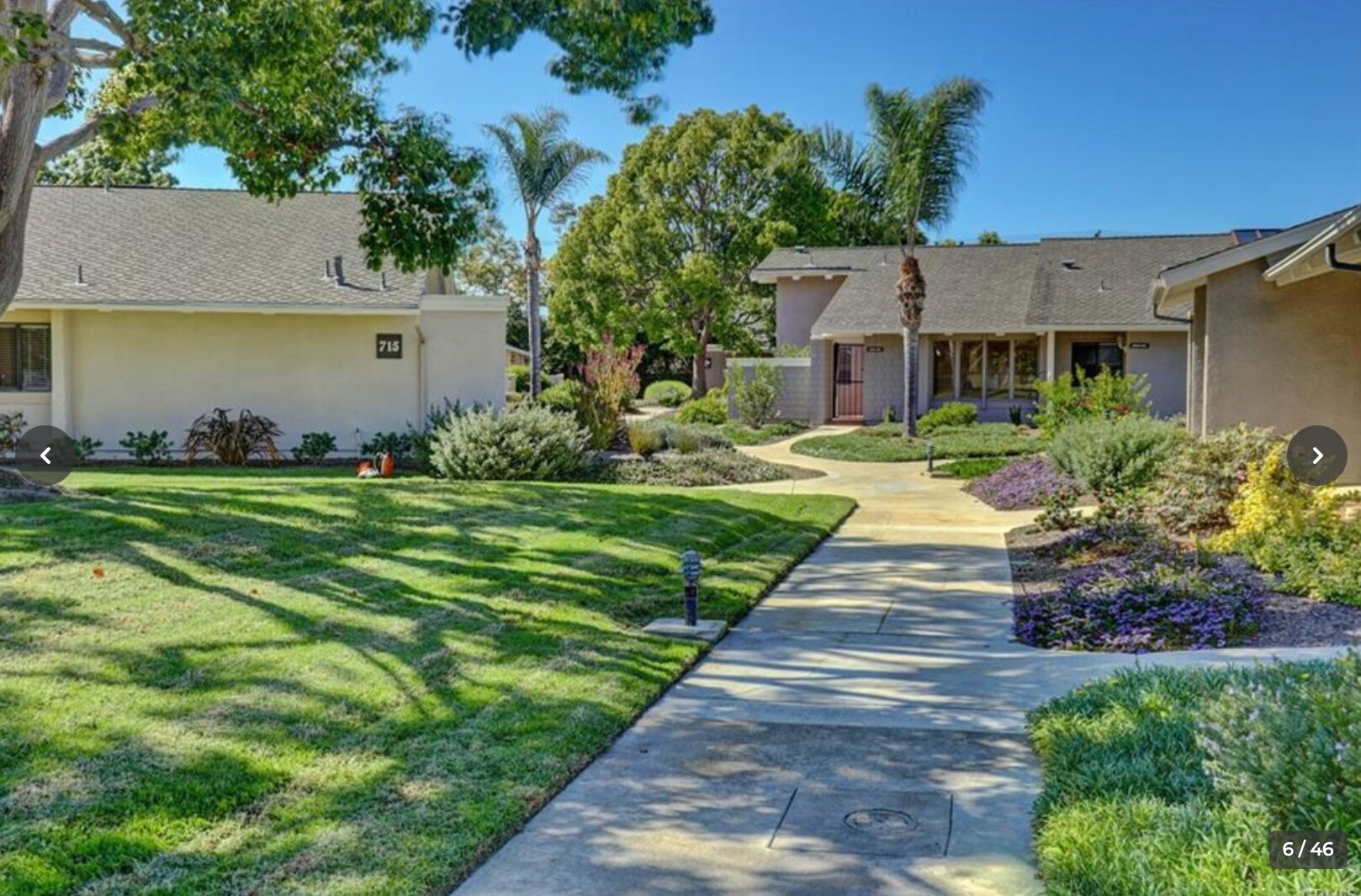 A little more of the greenbelt in front of your unit. - 8566 Larkhall Cir