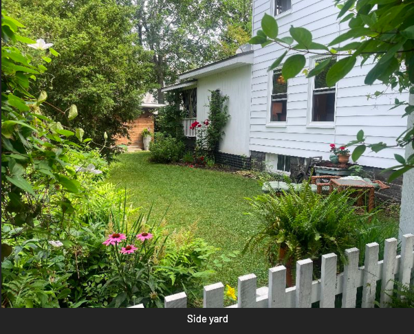 Side Yard - 60 Brittin Ave