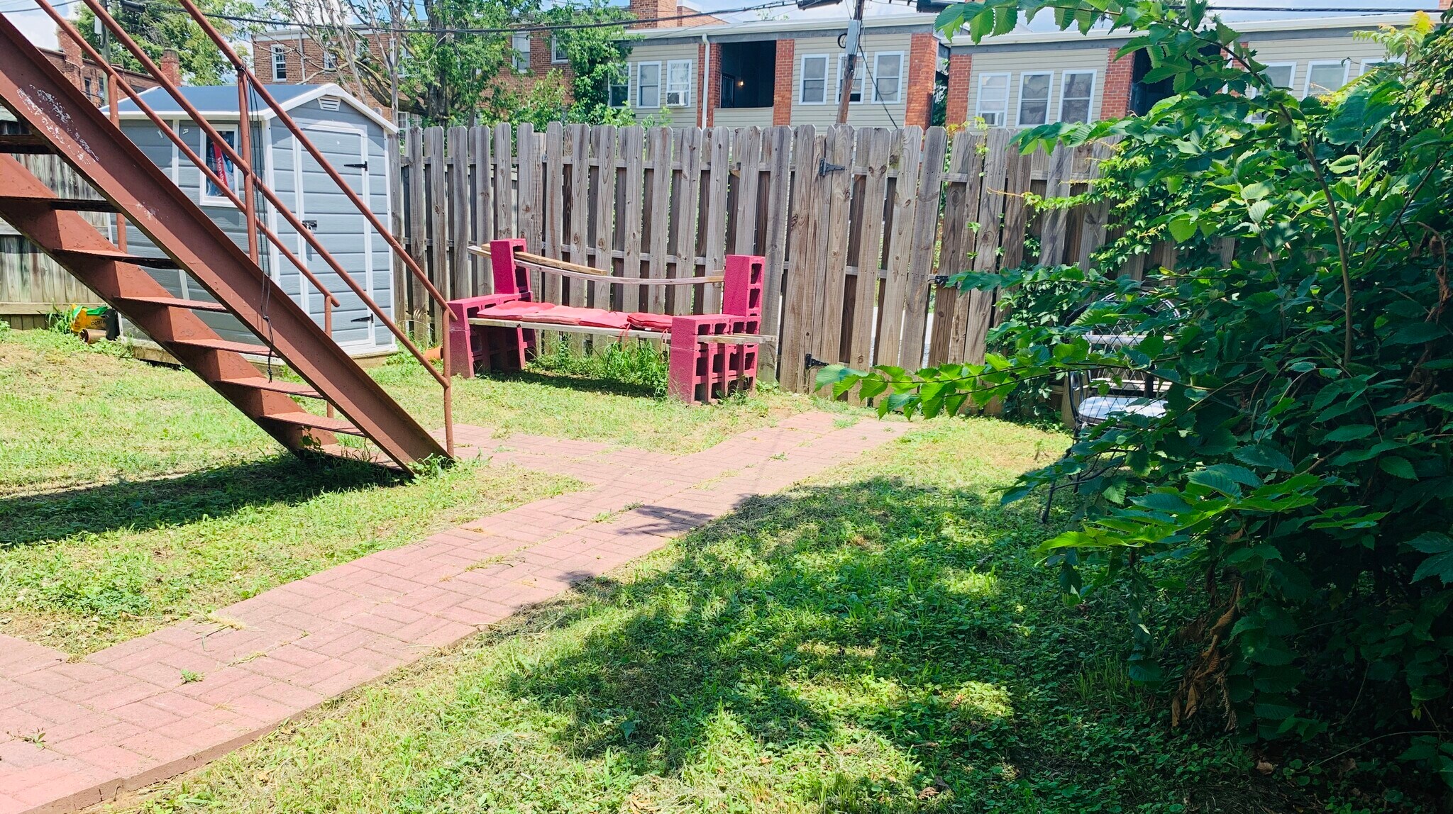 Backyard - 853 19th Street Northeast