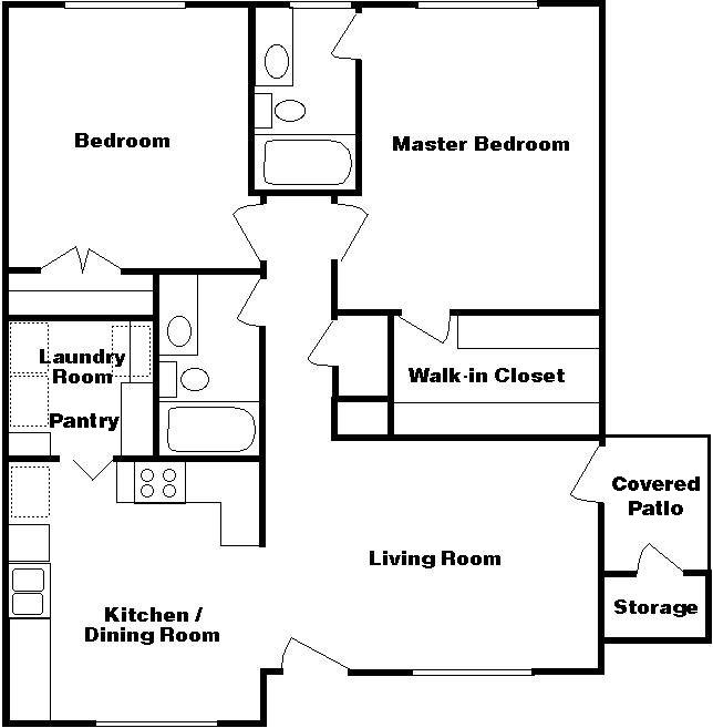 2BR/2BA - Meadow Hill Villas