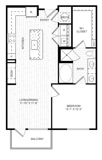 Floorplan - The Riley