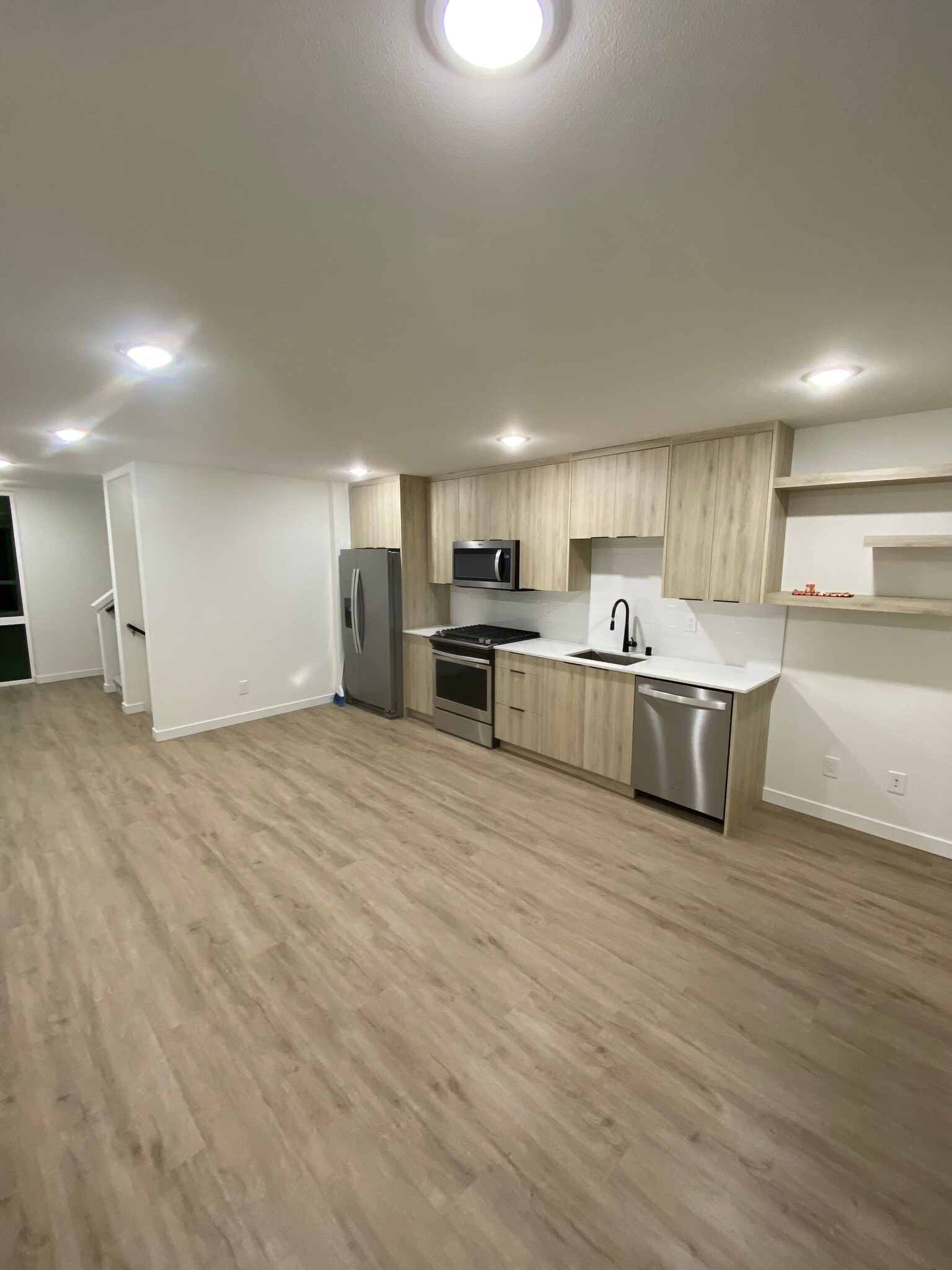 Kitchen and living room on 2nd floor - 2609 S Judkins St