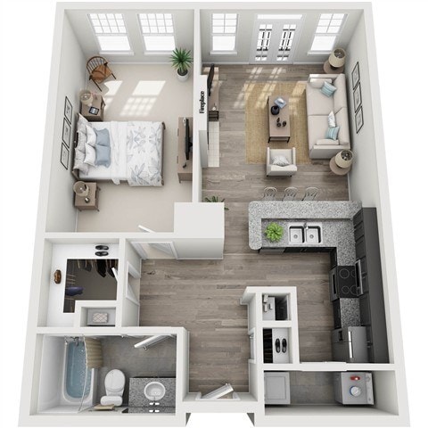 Floorplan - 1660 Peachtree